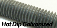 hot dip galvanized