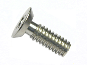 csk head screws undercut