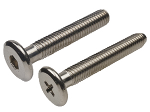 joint connector bolts, low head screws, furniture connector bolts
