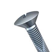 oval head, Raised Countersunk Head Screws