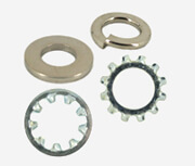 washers, spring washers, lock washers